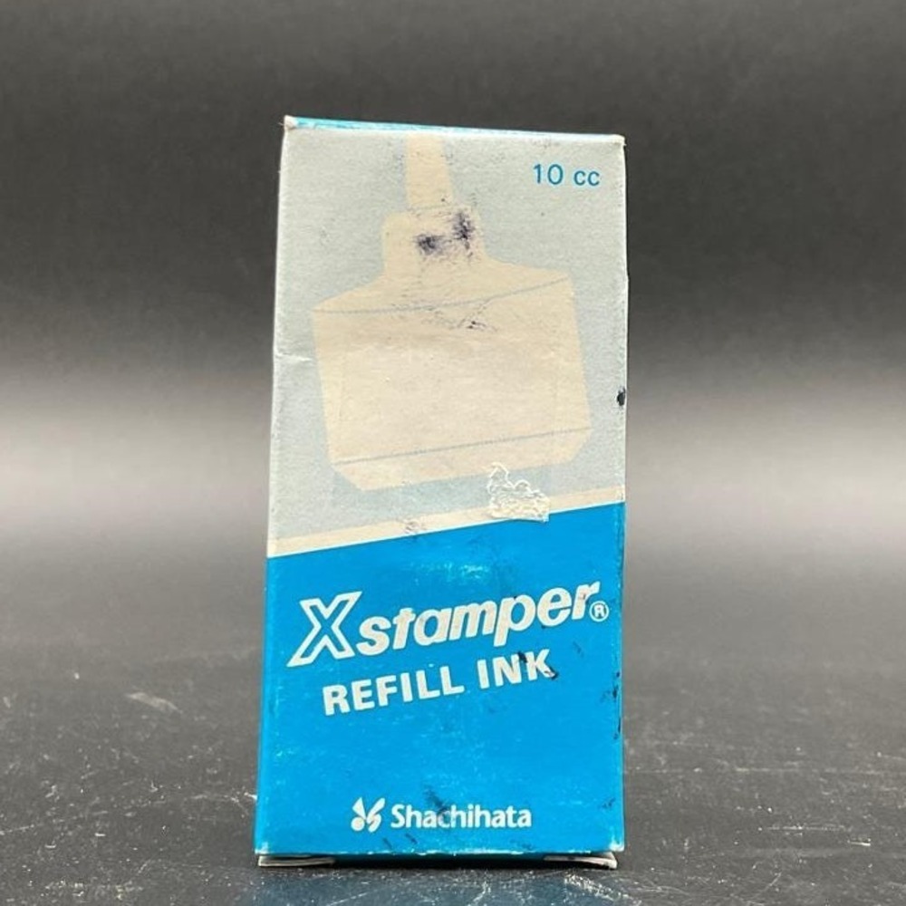 Vintage Shachihata Xstamper Refill Ink 10cc Waterproof Office Supply